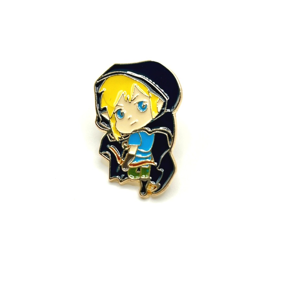 Link Nintendo Enamel Pin Unisex OS Blue Hooded Archer Zelda Breath of the Wild